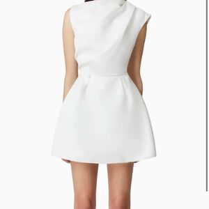 Elliatt Marissa Mini Dress - One Shoulder White Dress